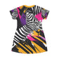 T-Shirt Dress (AOP) from J Marie Premium Sneakers