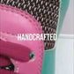 Born in the ’80s Retro Trainers – Pink & Turquoise