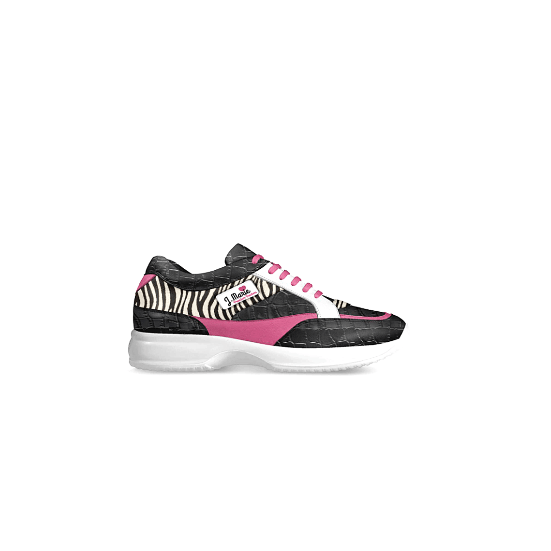 PINK PYTHON - J Marie Premium Sneakers